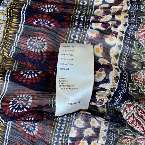 Anthropologie Maeve Adrian Sheer Tunic Dress Small - Picture 5 of 9